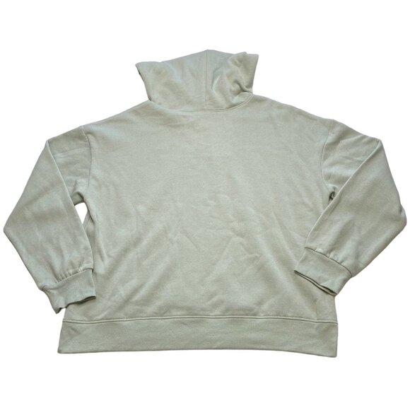 MTV Hoodie Sweatshirt Top Women's XL Green Seasonal‎ Holiday Drawstring NEW - Picture 5 of 9